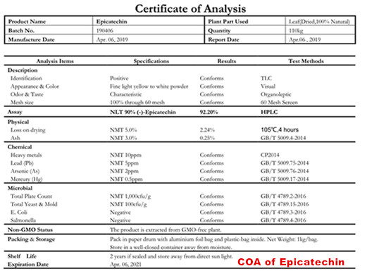 coa of Epicatechin 90%.jpg